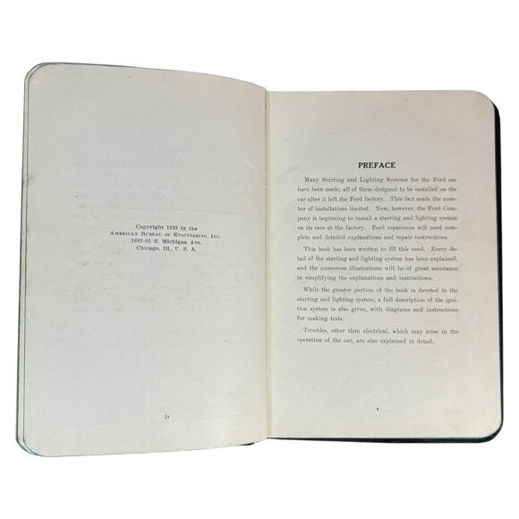 1919 The Ford standard Electrical Equipment Starting, Lighting, Ignition Manual - Picture 14 of 16